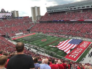 Ohio Stadium on game day